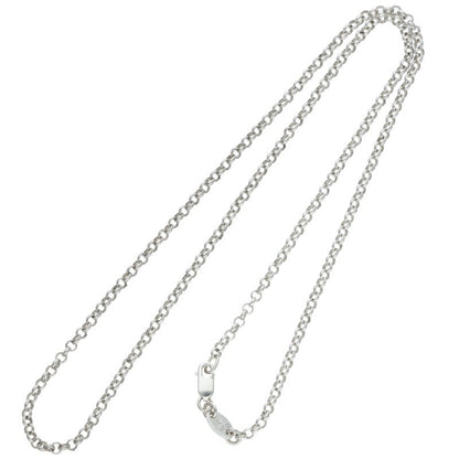 Chrome Hearts R18 Roll Chain Silver Necklace Size 18 Inch