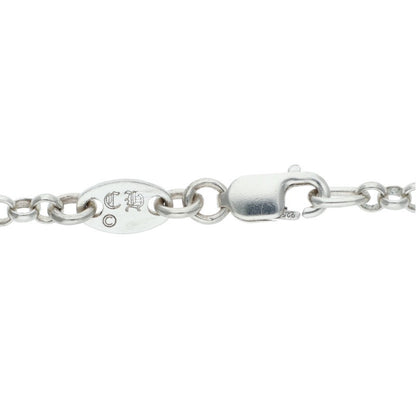 Chrome Hearts R18 Roll Chain Silver Necklace Size 18 Inch
