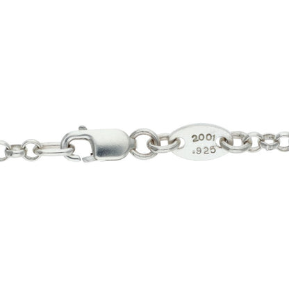 Chrome Hearts R18 Roll Chain Silver Necklace Size 18 Inch