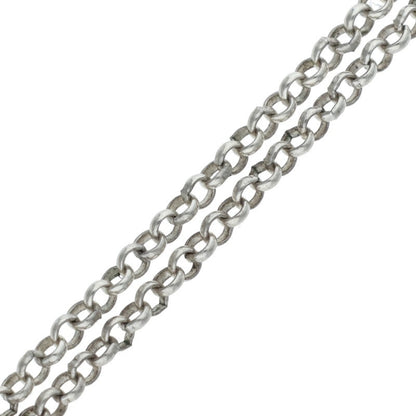 Chrome Hearts R18 Roll Chain Silver Necklace Size 18 Inch