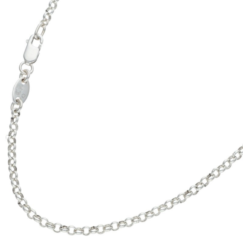 Chrome Hearts NECKCHAIN R24 Silver Necklace Size 24 Inch
