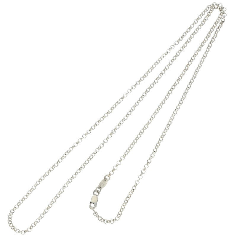 Chrome Hearts R24 Roll Chain Necklace Silver Size 24 Inch