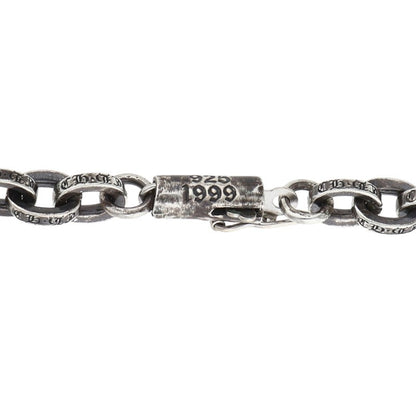 Chrome Hearts Paper Chain Silver Necklace Size 20 Inch