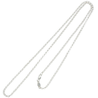 Chrome Hearts ROLL CHAIN Silver Necklace Size 24 Inch
