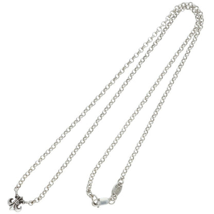 Chrome Hearts R18 BS Fleur Roll Chain Necklace Size 18 Inch