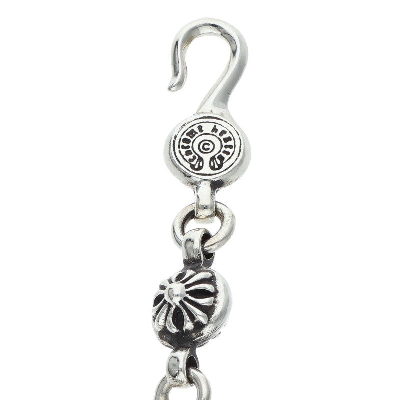 Chrome Hearts Cross Ball Chain Silver Necklace Size 20 Inch