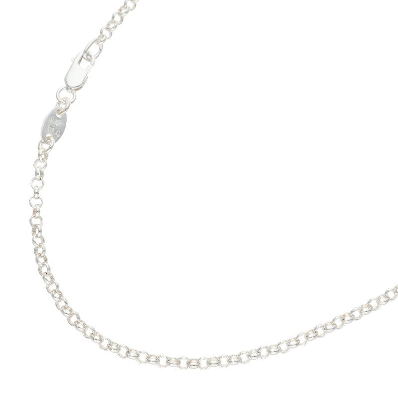 Chrome Hearts 925 Roll Chain Silver Necklace Size 20 Inch