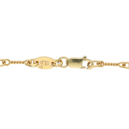 Chrome Hearts 22K Twist Chain Gold Necklace Size 18 Inch