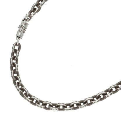 Chrome Hearts Paper Chain Necklace 925/14K Size 24 Silver
