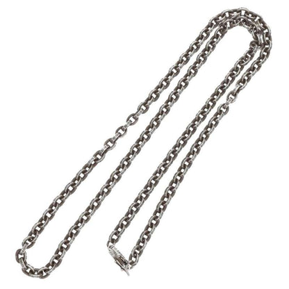 Chrome Hearts Paper Chain Necklace 925/14K Size 24 Silver