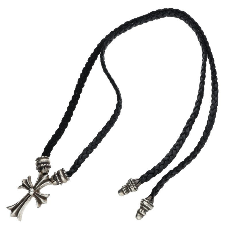 Chrome Hearts Small CH Cross Cord Necklace