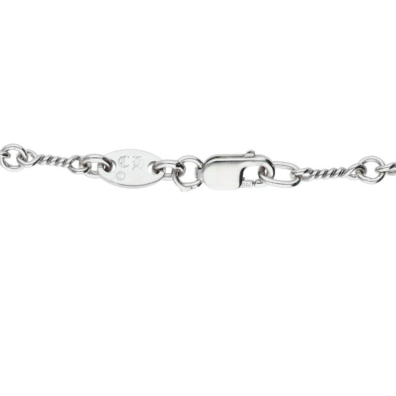 Chrome Hearts 18K WG Twist Chain Necklace Size 16 Inch