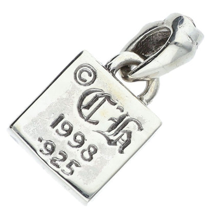 Chrome Hearts FRAMED CH PLUS 1DIA Silver Pendant