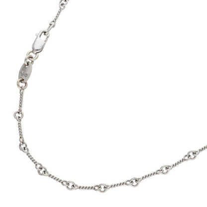 Chrome Hearts 18K White Gold Chain Necklace Size 16 Inch