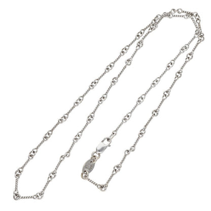 Chrome Hearts 18K White Gold Chain Necklace Size 16 Inch