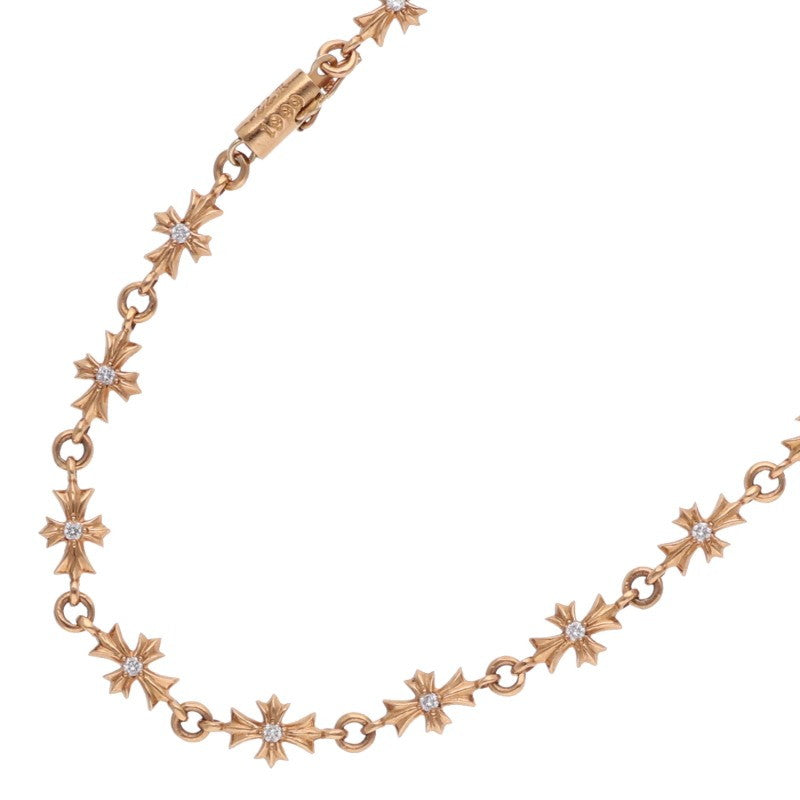 Chrome Hearts 22K Pave Diamond Plus Necklace Size 15 Inch