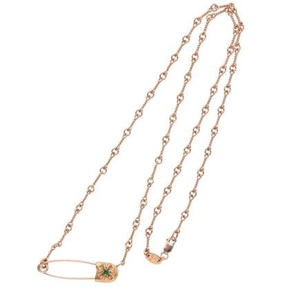 Chrome Hearts 22K Safety Pin Chain Necklace Size 20 Inch