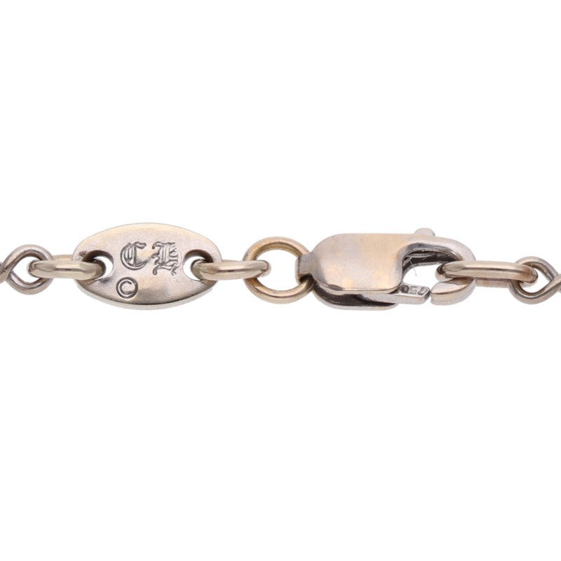 Chrome Hearts 18K WG Twist Chain Necklace Size 18 Inch