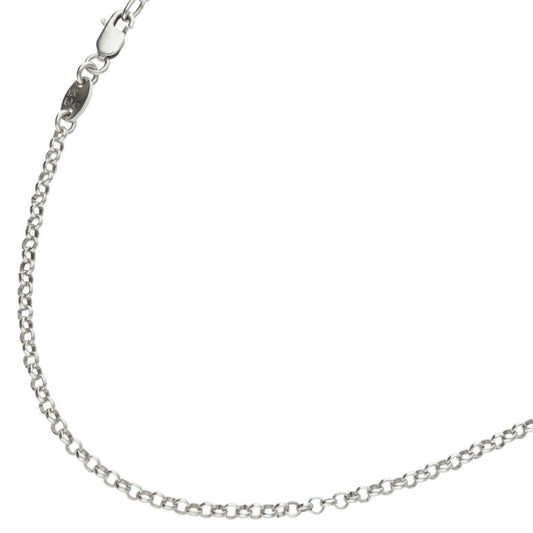 Chrome Hearts R20 Roll Chain Necklace Silver Size 20 Inch