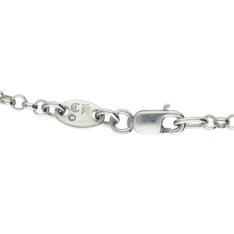 Chrome Hearts R20 Roll Chain Necklace Silver Size 20 Inch