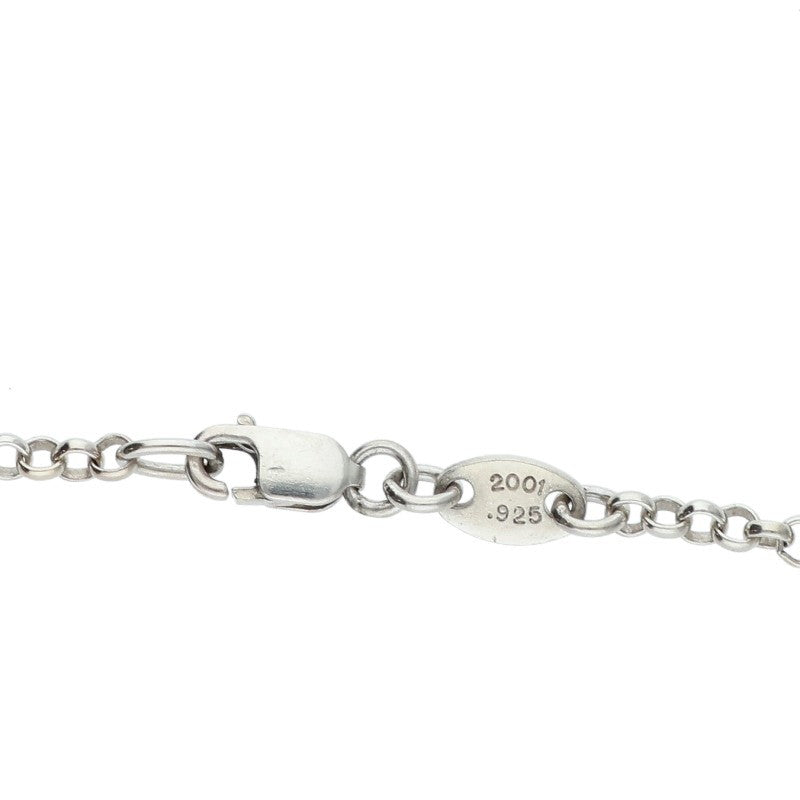 Chrome Hearts R20 Roll Chain Necklace Silver Size 20 Inch