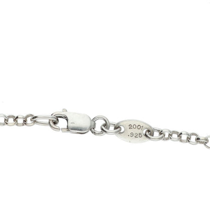Chrome Hearts R20 Roll Chain Necklace Silver Size 20 Inch