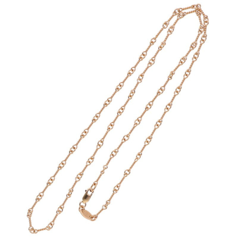 Chrome Hearts 22K Twist Chain Gold Necklace Size 20 Inch