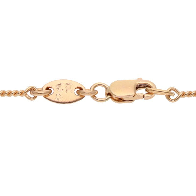 Chrome Hearts 22K Twist Chain Gold Necklace Size 20 Inch