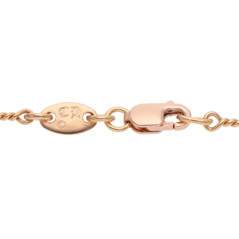 Chrome Hearts 22K Twist Chain Gold Necklace Size 20 Yellow