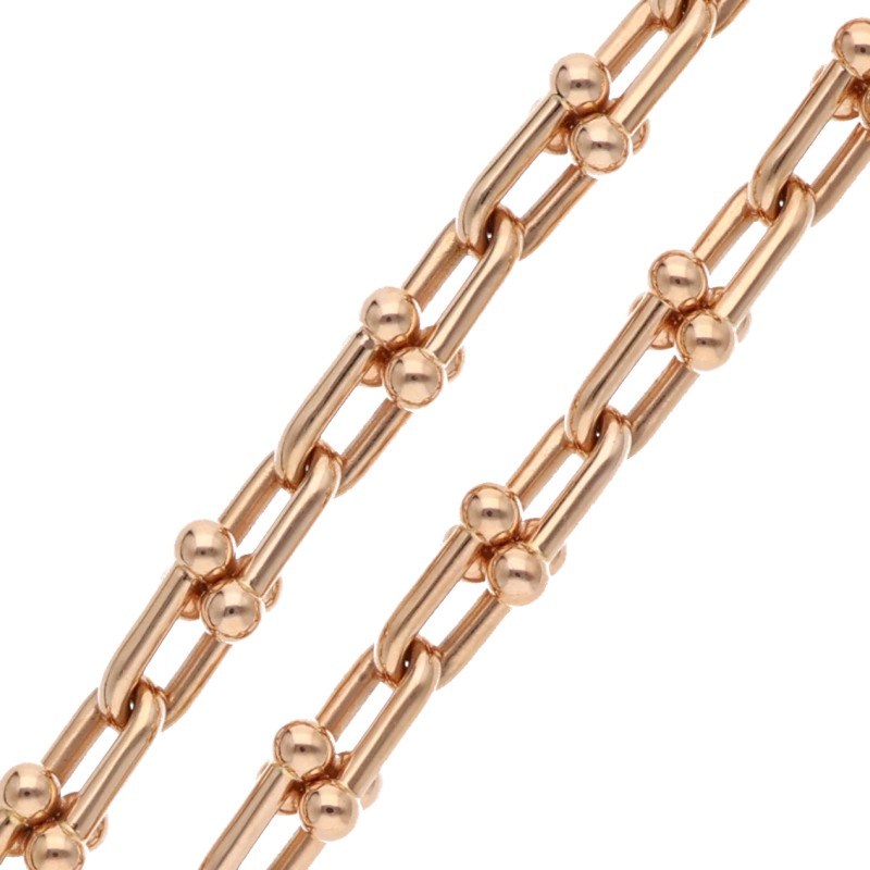 TIFFANY&Co. HardWear Medium Link 18K Gold Necklace