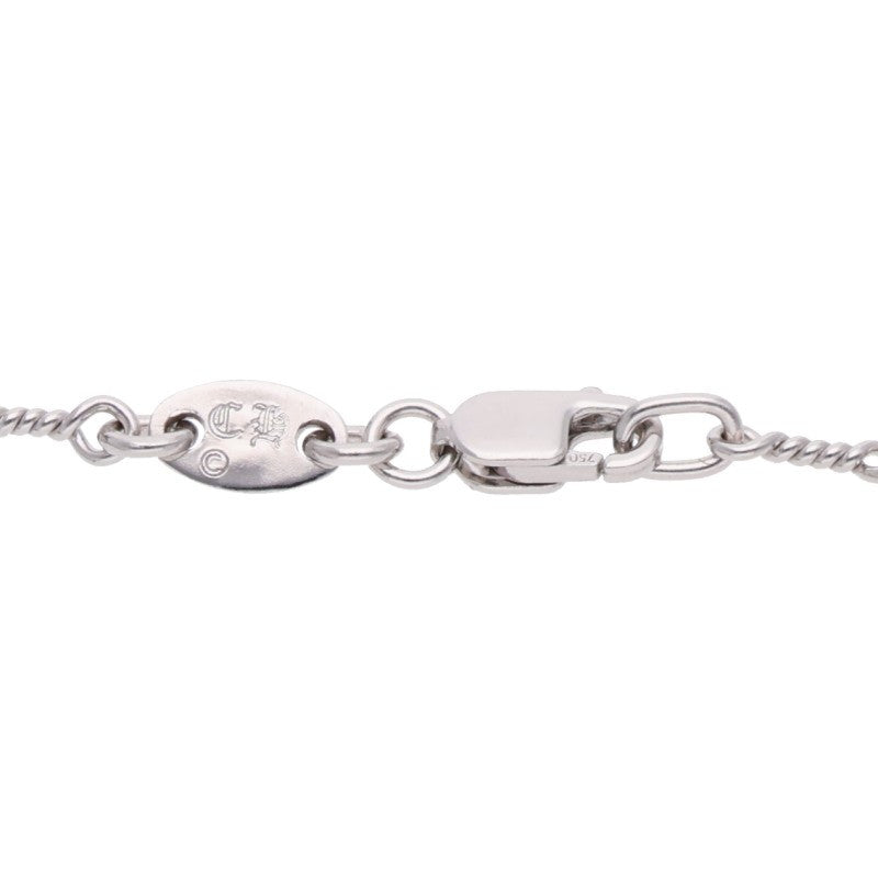 Chrome Hearts 18K White Gold Chain Necklace Size 18 Inch