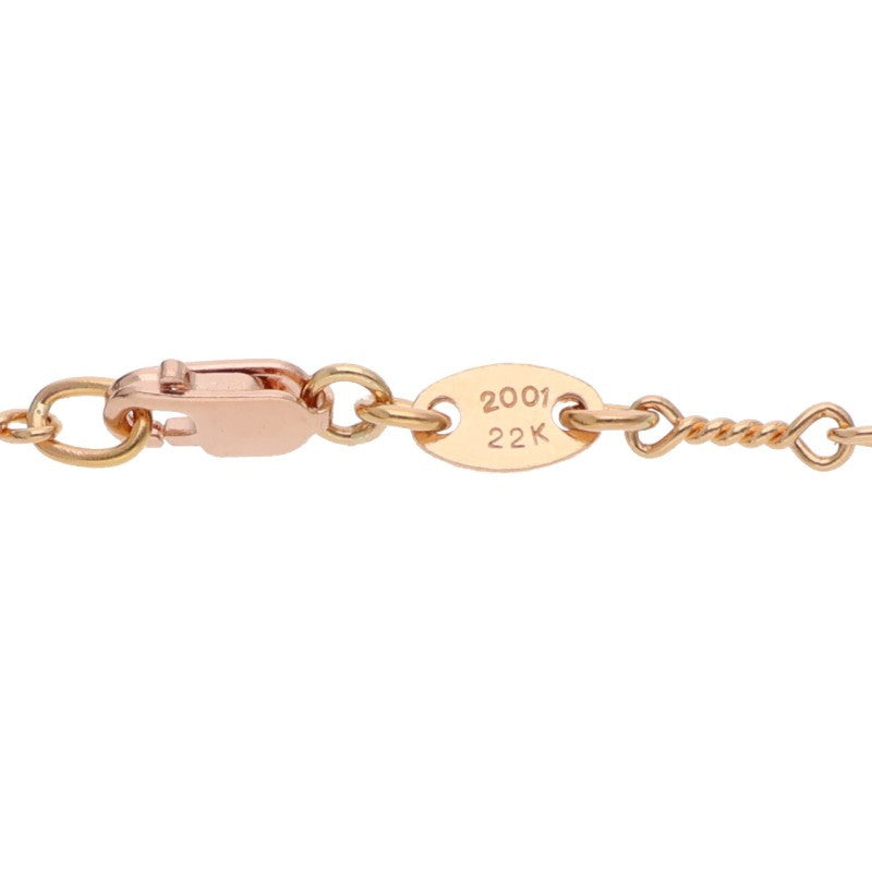 Chrome Hearts 22K Yellow Gold Chain Necklace Size 20 Inch
