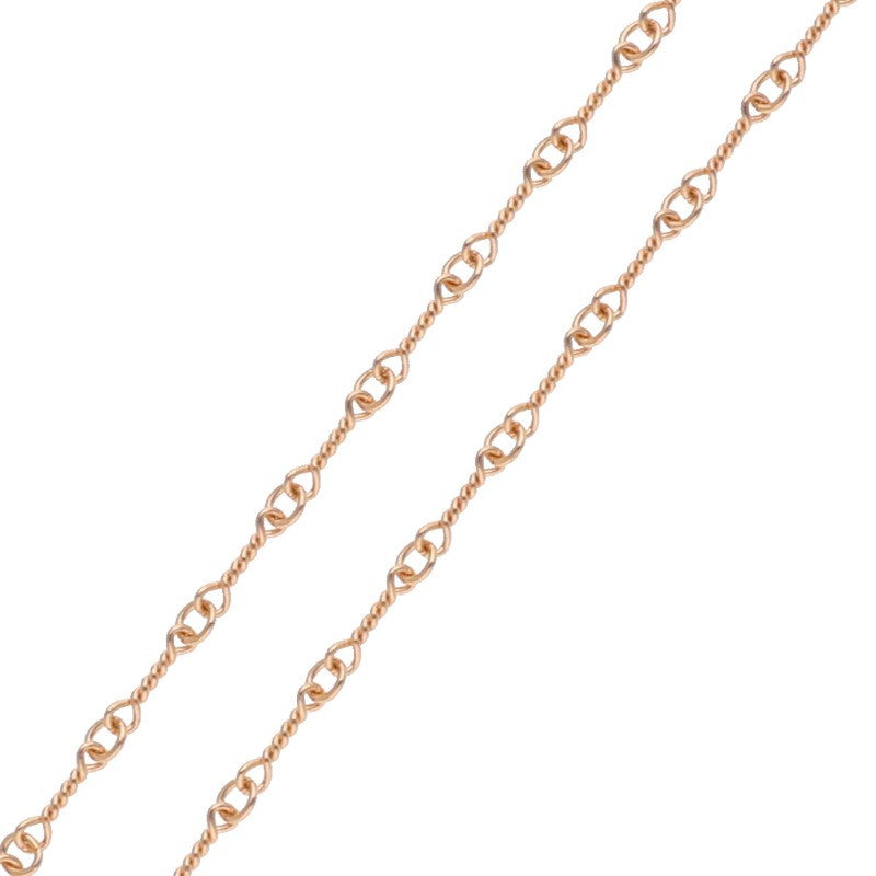 Chrome Hearts 22K Yellow Gold Chain Necklace Size 20 Inch