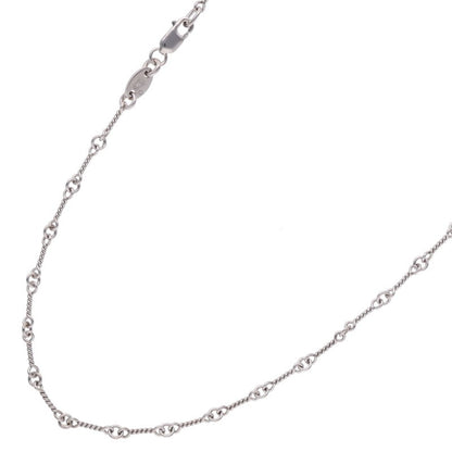 Chrome Hearts 18K White Gold Chain Necklace Size 18 Inch