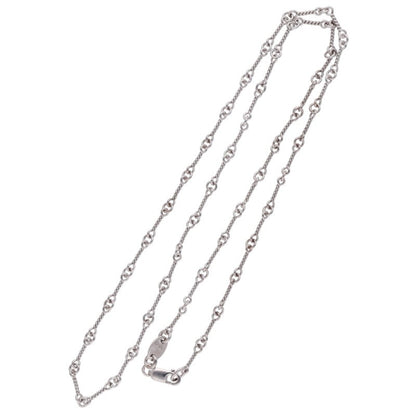 Chrome Hearts 18K White Gold Chain Necklace Size 18 Inch