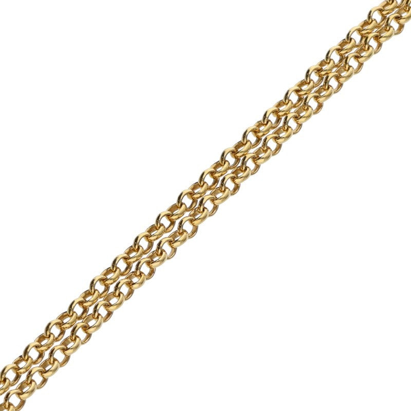 Chrome Hearts 22K Roll Chain Gold Necklace Size 20 Inch