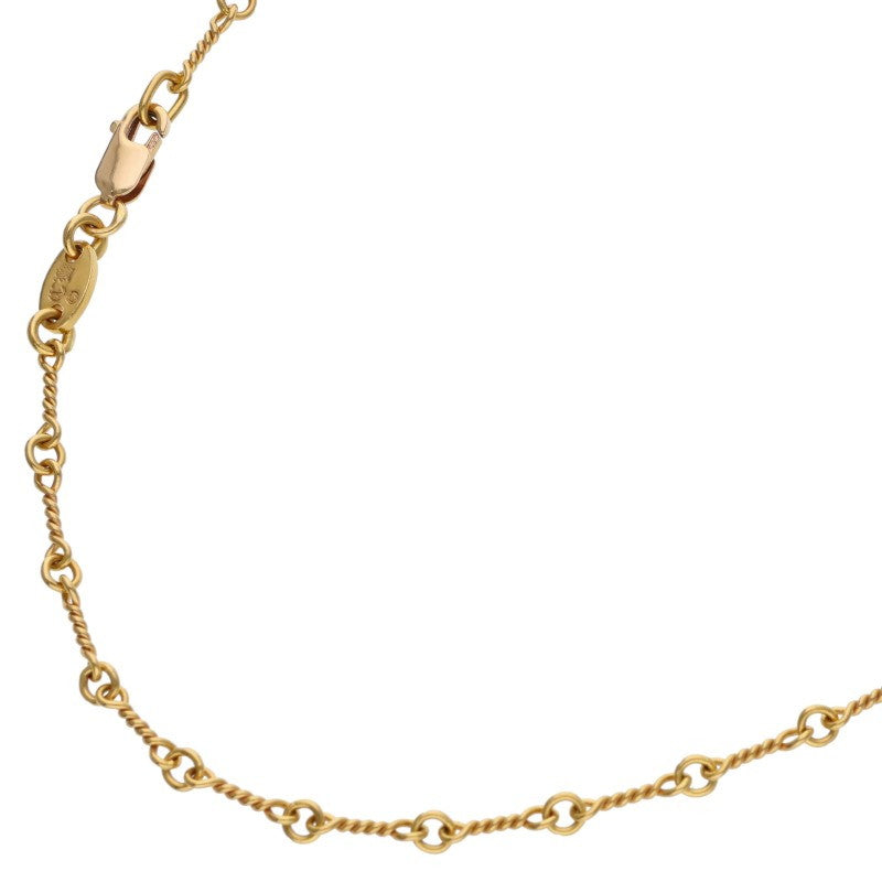 Chrome Hearts 22K Gold Twist Necklace Yellow Size 18 Inch