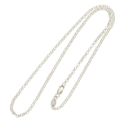 Chrome Hearts R16 Silver Roll Chain Necklace Size 16 Inch