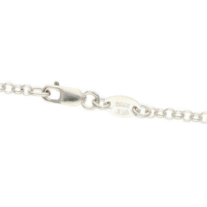 Chrome Hearts R16 Silver Roll Chain Necklace Size 16 Inch