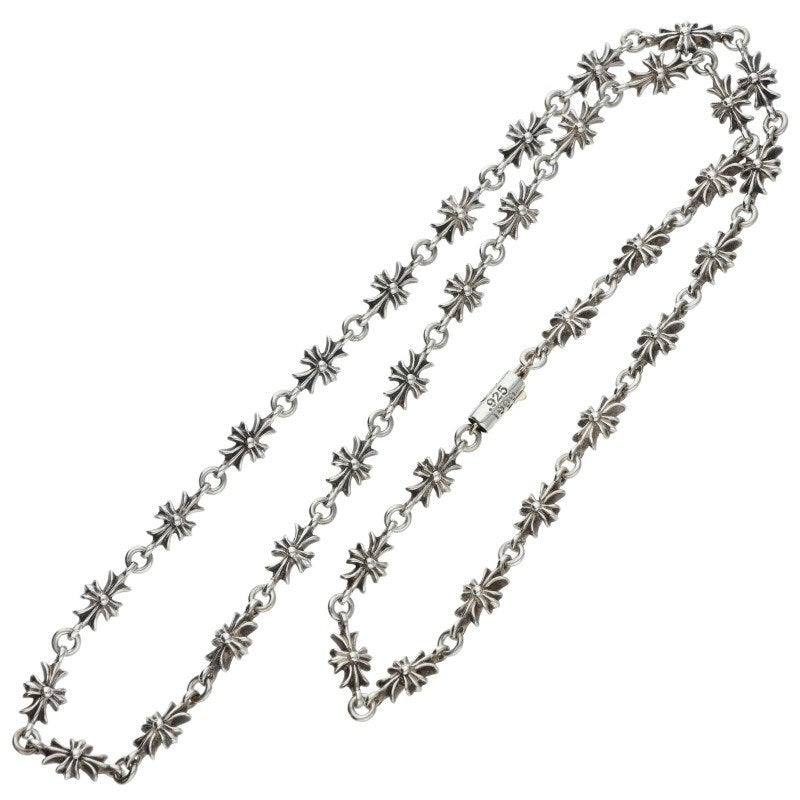 Chrome Hearts TINY E CH PLS Silver Necklace Size 20 Inch