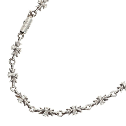 Chrome Hearts TINY E CH PLS Silver Necklace Size 20 Inch
