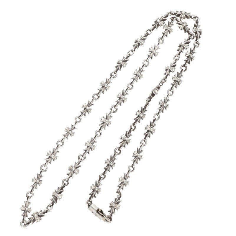 Chrome Hearts TINY E CH PLS Silver Necklace Size 20 Inch