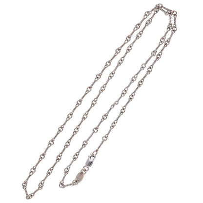 Chrome Hearts 18KWG Twist Chain White Gold Size 20 Inch