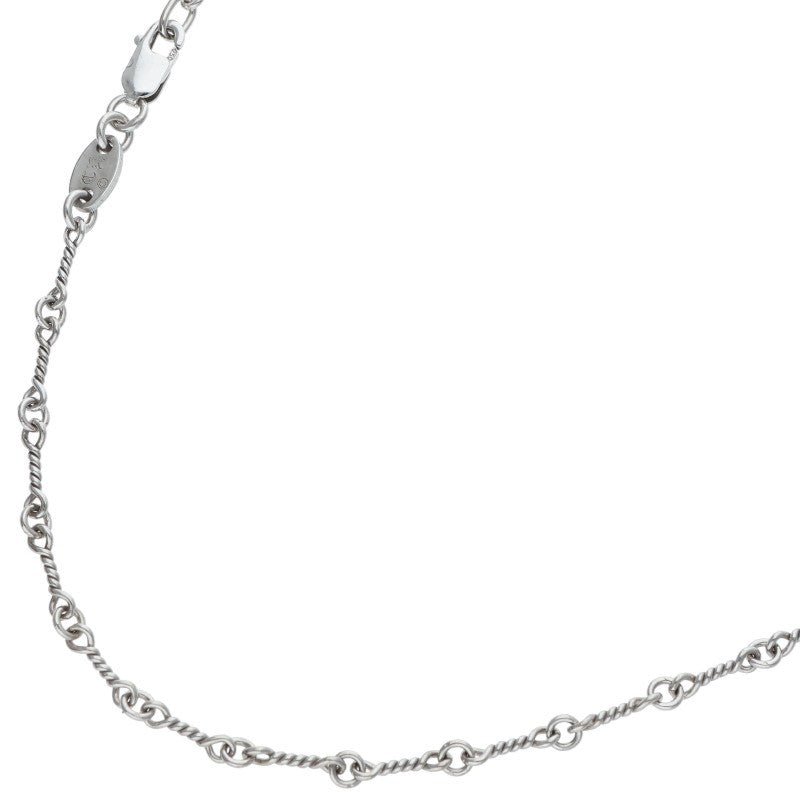 Chrome Hearts 18KWG NECKCHAIN T16 White Gold Necklace Size 16 Inch