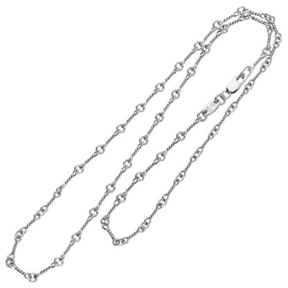 Chrome Hearts 18KWG NECKCHAIN T16 White Gold Necklace Size 16 Inch