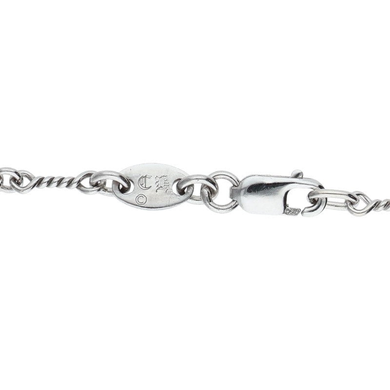 Chrome Hearts 18KWG NECKCHAIN T16 White Gold Necklace Size 16 Inch