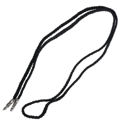 Chrome Hearts LEATHER BRAID Scroll Leather Necklace Multi