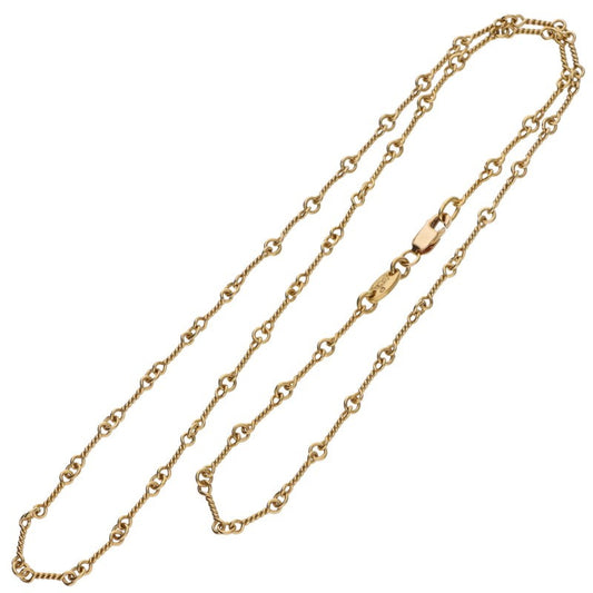 Chrome Hearts 22K Twist Chain Necklace Size 18 Inch