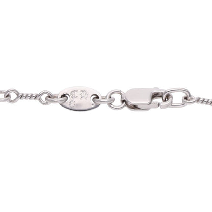 Chrome Hearts 18KWG Twist Chain Necklace Size 24 Inch