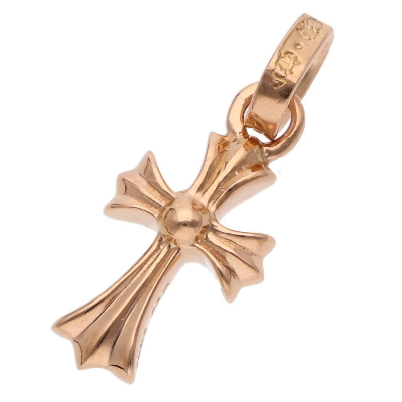 Chrome Hearts 22K Babyfat PAVE Sapphire Charm Yellow Gold